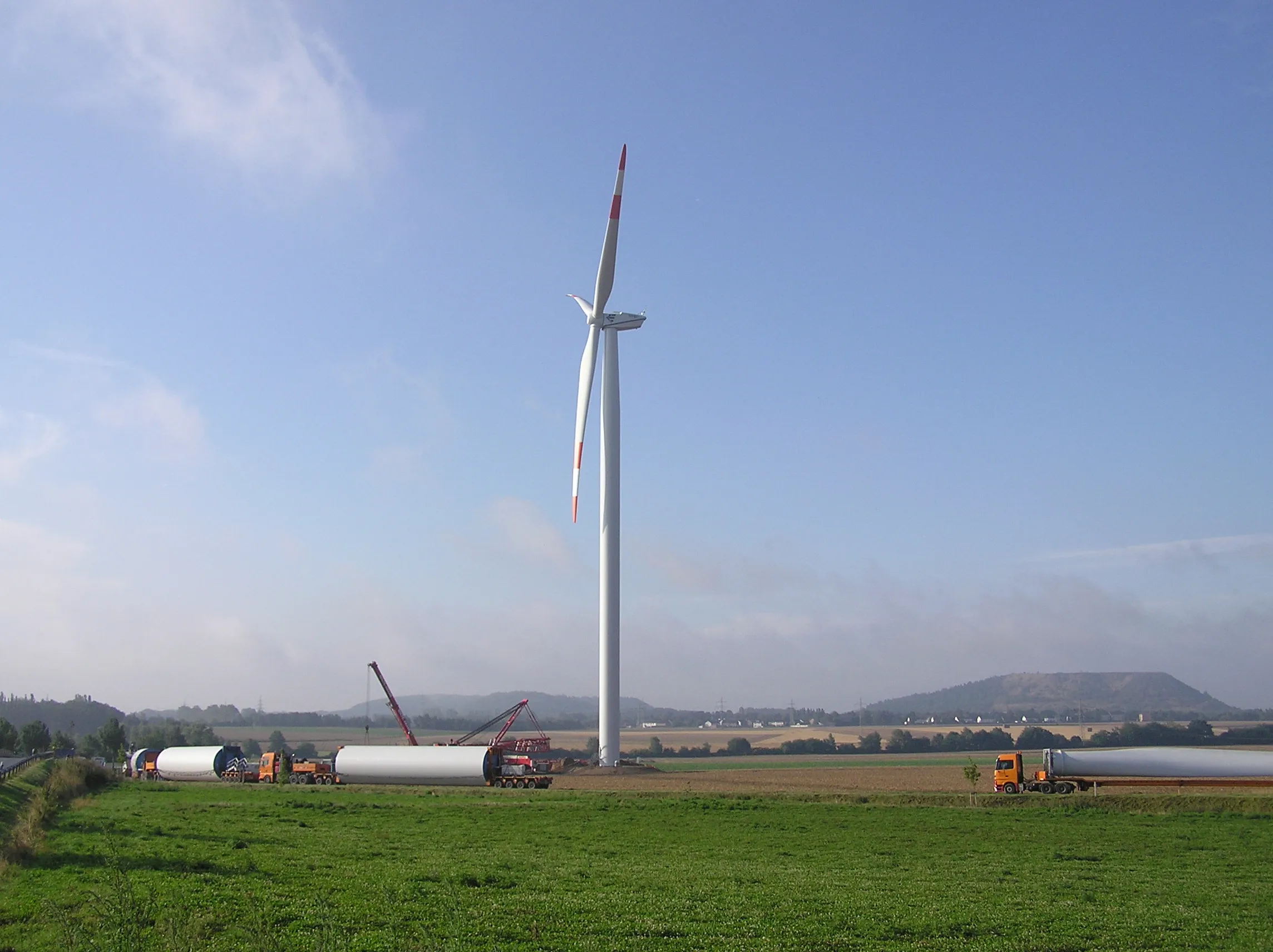 Windenergieanlage des Windparks Herzogenrath — Titelbild